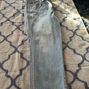 Stylish Jeans with Side Stripe